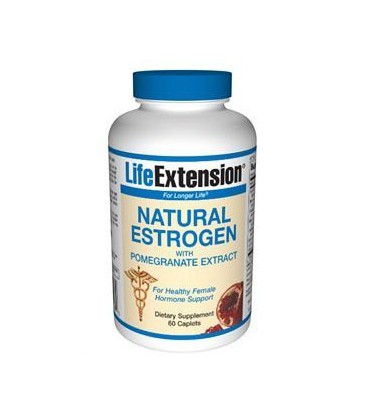 Life Extension Natural Estrogen Caplet, 60-Count