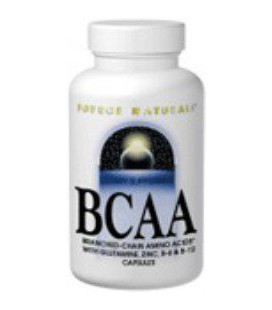 Source Naturals BCAA Branch-Chanined Amino Acids, 120 Capsul