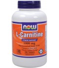 NOW Foods L- Carnitine Tartrate 1000mg, 100 Tablets