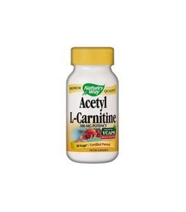 Nature's Way Acetyl L-Carnitine, 60 Vcaps