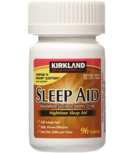 Kirkland Signature Sleep Aid Doxylamine Succinate 25 Mg - 96 tablettes