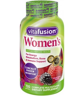 Vitamines pour femme en gommes par Vitafusion - 150 gommes