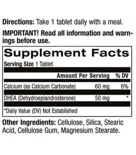 Natrol - DHEA, 50 mg, 60 comprimés