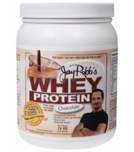 Jay Robb Enterprises - Whey Chocolate Isolate, 12 oz powder
