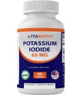 VITAMATIC POTASSIUM IODURE 65 MG 60 COMPRIMÉS SUPPORT THYROÏDE