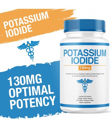 Potassium Iodide 130 mg - 60 capsules