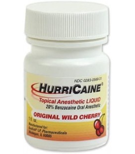 HURRICAINE Gel Liquide Cerise 1 OZ