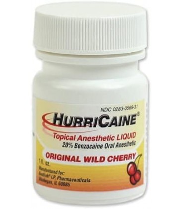 HURRICAINE Gel Liquide Cerise 1 OZ