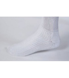 Jobst ActiveWear 20-30mmHg Support Socks - Medium - White - 110489110490