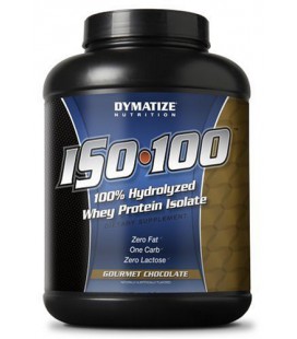Dymatize Nutrition ISO 100, Whey Protein Powder, Chocolate,