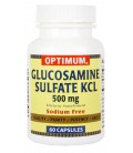 Optimum Glucosamine Sulfate KCL Capsules, 500 Mg, 60 Count