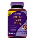 Omega-3 Fish Oil 1200 mg 60 Soft Gels 60 Softgels