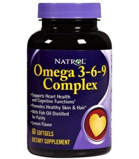 Natrol Omega-3 Complex 60 Softgel