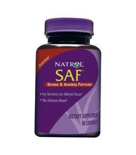 Natrol SAF - Stress And Anxiety Formula 90 Caps