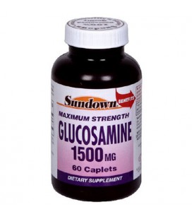 Sundown Naturals, Glucosamine, 3000 mg,  60 Capsules,  (Pack of 2)
