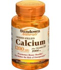 Sundown Calcium 1200+D, 600 mg, 60 Softgels (Pack of 6)