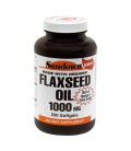 Sundown Flaxseed Oil, 1000 mg, 200 Softgels (Pack of 2)