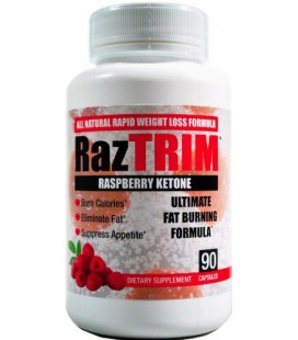 Raspberry Ketone - Raztrim - Advanced Weight Loss Supplement - 500mg Professional Rk Blend - 90 Capsules