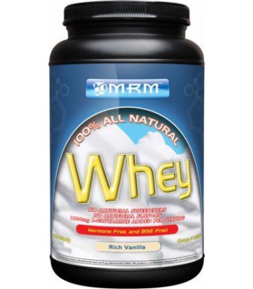 MRM All Natural Whey, Chocolate, 1.01-Pound