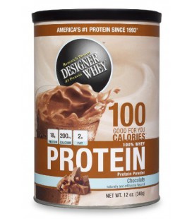 DESIGNER WHEY Protein Powder Supplement, Chocolate, 12.7-Oun