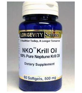 NKO Neptune Krill Oil Gold, 500mg, 60 Softgels