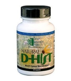 Ortho Molecular Product Natural D-Hist -- 120 Capsules