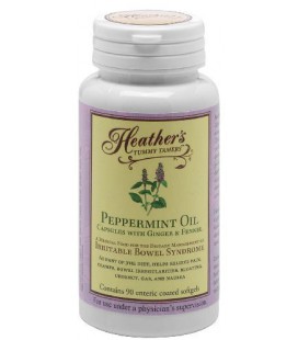 Peppermint Oil Capsules for Irritable Bowel Syndrome ~ Heather's Tummy Tamers
