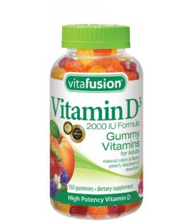 Vitafusion Vitamin D Gummy Vitamins, 150 Count
