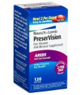 Bausch & Lomb PreserVision Eye Vitamin & Mineral Supplement, 120-Count Soft Gels