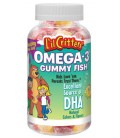 L'il Critters Omega-3 Gummy Fish with DHA, 120-Count Bottles (Pack of 3)