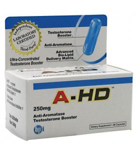 BPI HD Anti-Aromatase Testosterone Booster, 250mg, 28 Capsules
