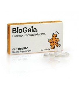 BioGaia Probiotic Chewable Tablets, 30 Count Box