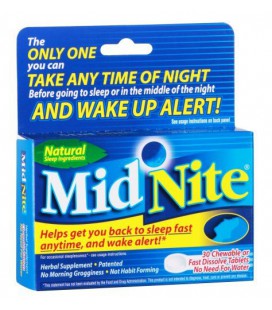 MidNite Natural Sleep Supplement, 30-Count Box (Pack of 2)
