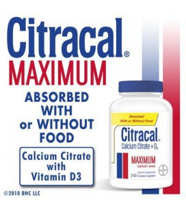 Citracal Calcium Citrate and D3  240-Count