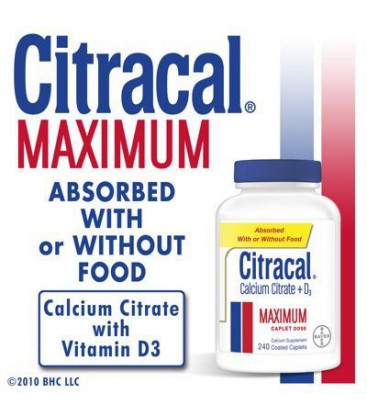 Citracal Calcium Citrate and D3  240-Count