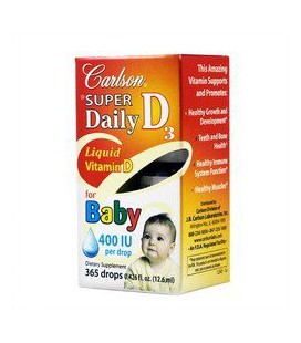 Carlson Labs Vitamin D Baby Drop 400iu 12.6ml