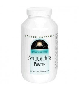 Source Naturals Psyllium Husk Powder, 12 Ounce (Pack of 4)