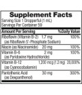 Nature's Bounty Vitamin B Complex Sublingual Liquid, 2 Ounce (Pack of 4)