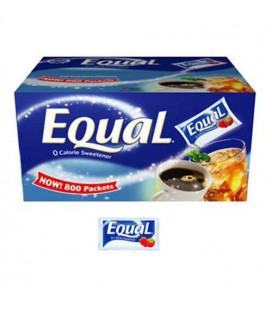 Equal Zero Calorie Sweetener -New 800 Packets