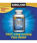 Naproxen Sodium by Kirkland Signature - 400 caplets 220 mg Non Presctiption Strength - Compare to the active ingredient in Aleve