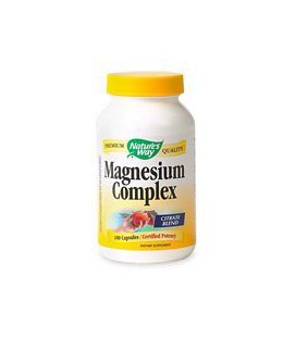 Nature's Way Magnesium Complex, 100 Capsules  (Pack of 2)