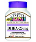 21e siècle DHEA 25 mg, gélules, 90 comte