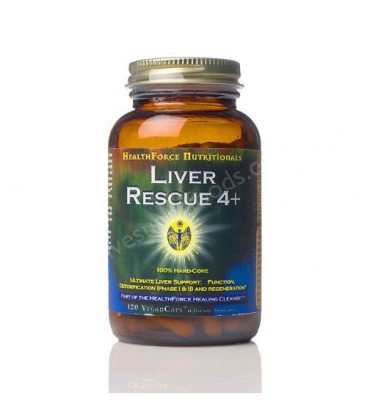 Healthforce Liver Rescue 4+, Vegancaps, 120-Count