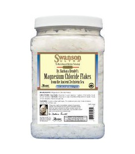 Magnesium Chloride Flakes 2.2 lb (35.27 oz) Flakes by Swanson Ultra