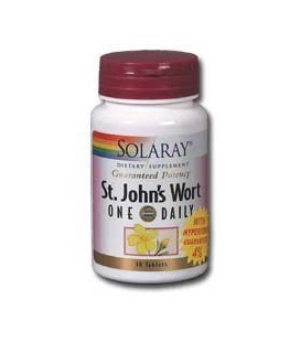 Solaray - One Daily St. John's Wort, 900mg, 60 tablets