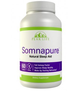 Peak Life Somnapure Sleep Aid - Natural, Non-habit Forming,