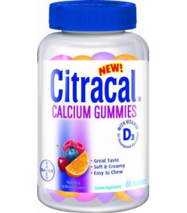 Citracal Calcium Gummies, 60-Count