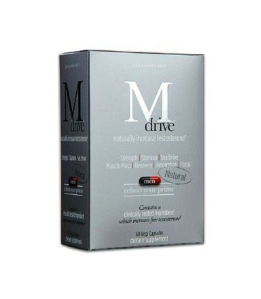 Mdrive for Men, Naturally Increase Testosterone (60 capsules)