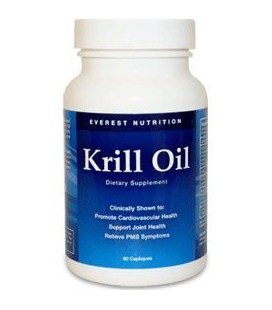 Everest Nutrition Krill Oil 1250 Mg - 60 capsules