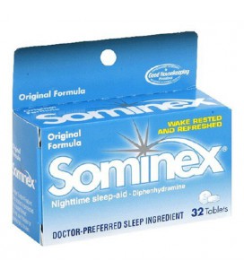 Sominex Nighttime Sleep-Aid Tablets, Original Formula, 32-Co